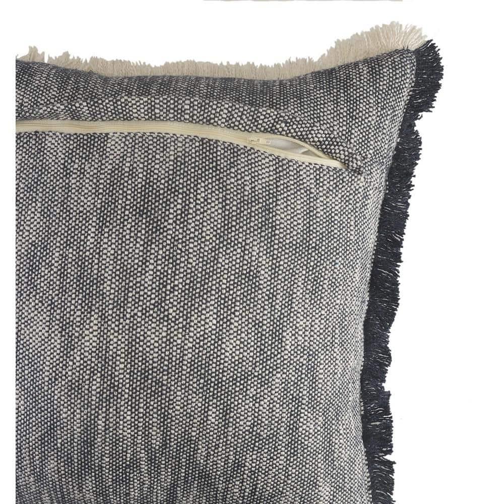 Rajani Home Jessei Fringed Cotton Throw Pillow