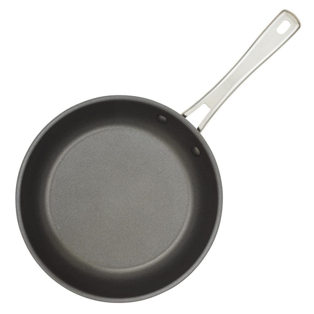 Cook + Create 10-Piece Hard Anodized Aluminum Nonstick Cookware Set in Black