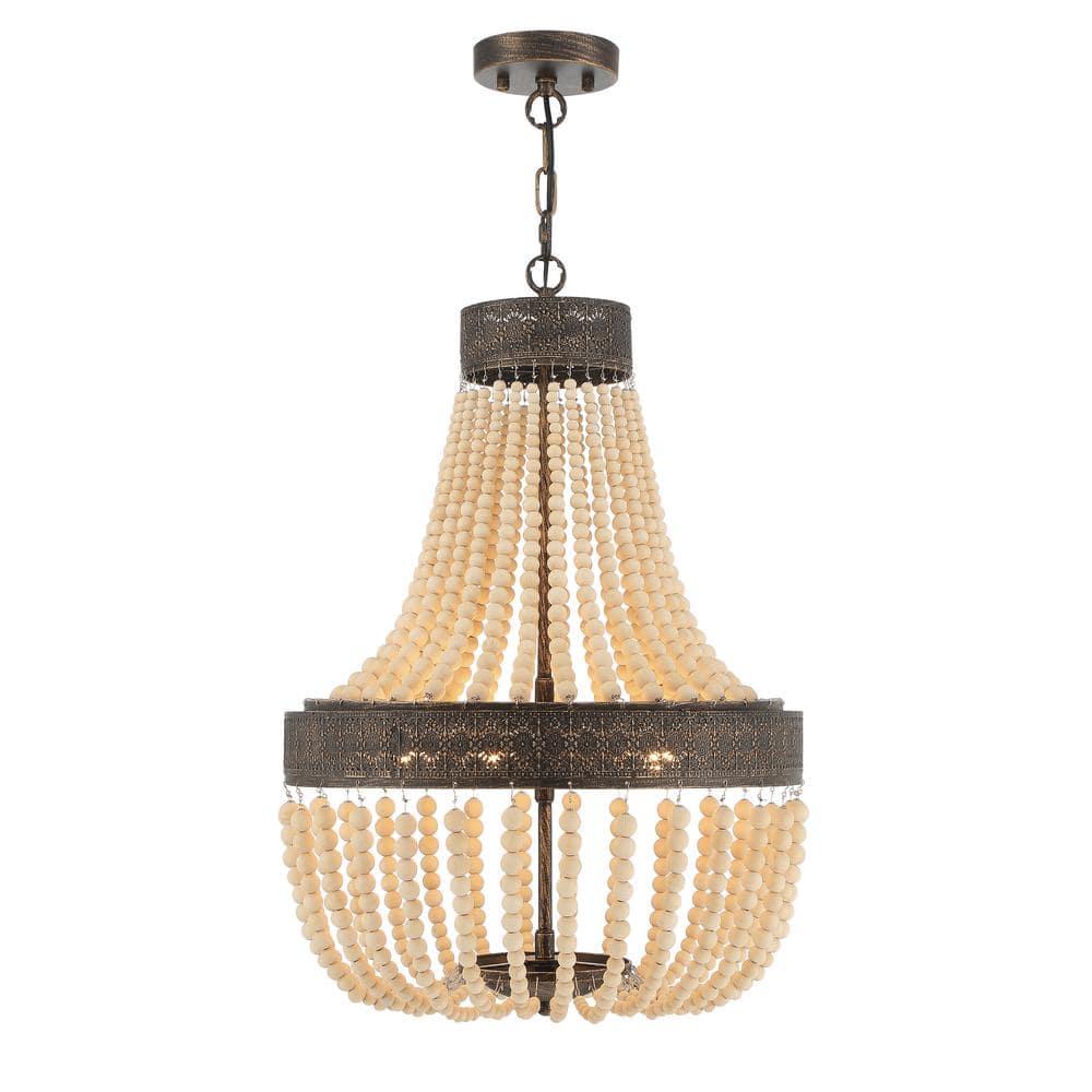 5 - Light Unique / Statement Empire Chandelier