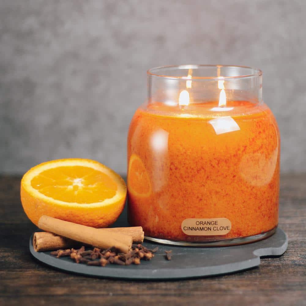 34oz Papa Jar Candle-Orange Cinnamon Clove