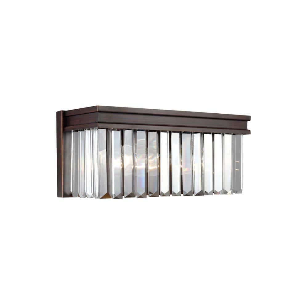 Sea Gull Lighting 4424602-05 Alturas Wall/Bath Vanity Style Fixture, Two - Light, Chrome