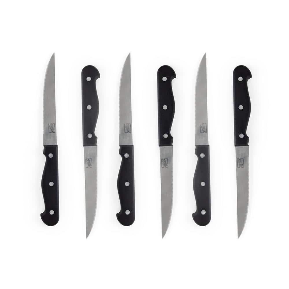 Gibson Home Gibson Home Westover Stainless Steel 13 Piece Knife Block Set