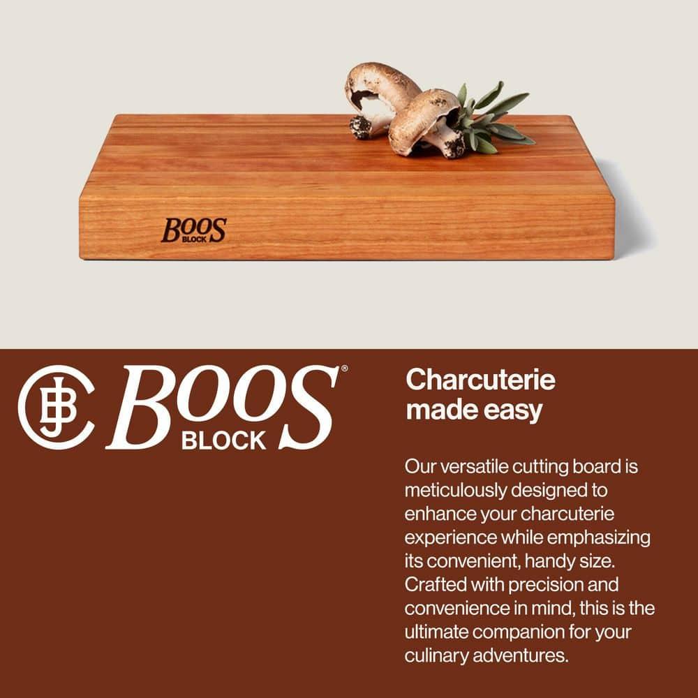 John Boos Wood Edge Grain Reversible Cutting Board