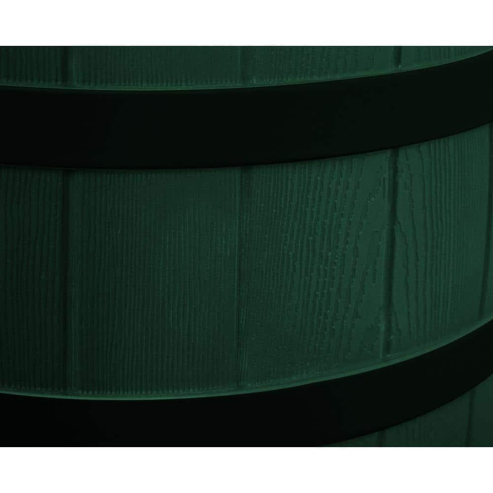 Good Ideas Good Ideas Rain Wizard Whiskey Style Rain Barrel with Overflow and Spigot