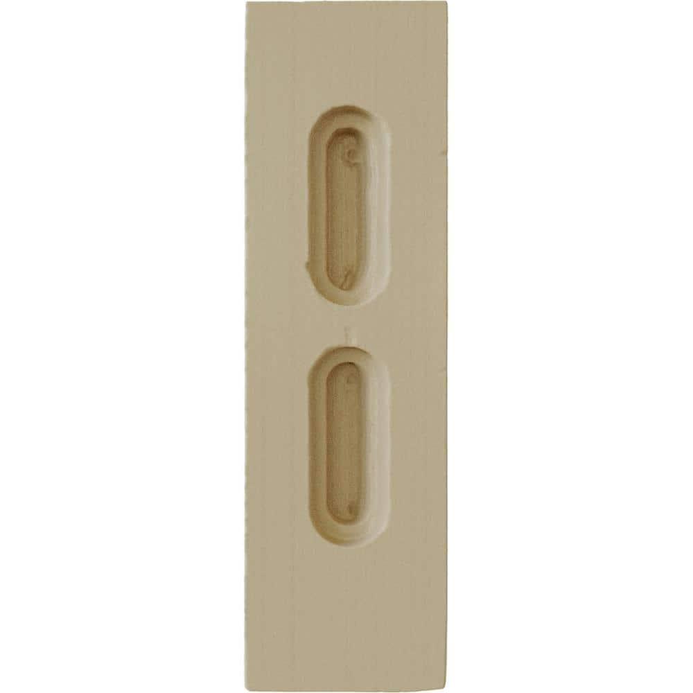 Ekena Millwork Olympic 6'' H x 1.75'' W x 6'' D Solid Wood Standard Bracket