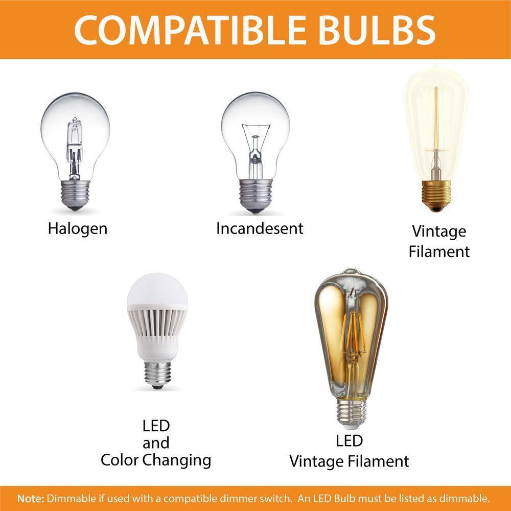 Vaxcel Orbit 1 Light Brass and Oil Rubbed Bronze Industrial MCM Wall Sconce Clear Glass Globe