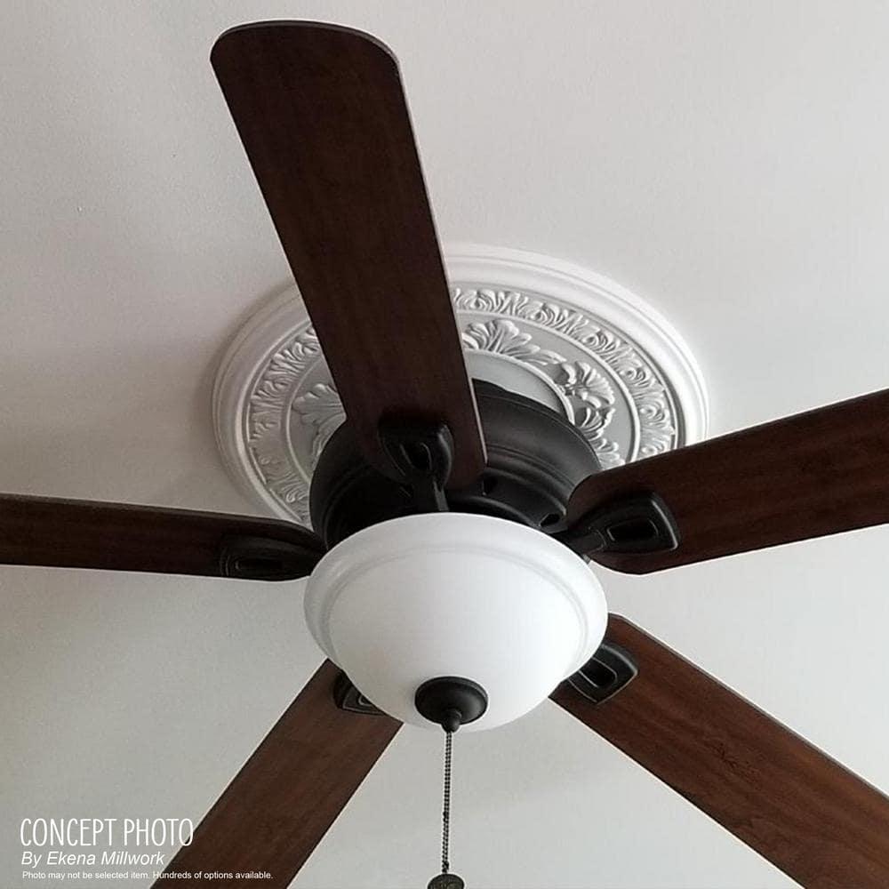 Ekena Millwork Berkshire Thermoformed PVC Ceiling Medallion CMP19BE