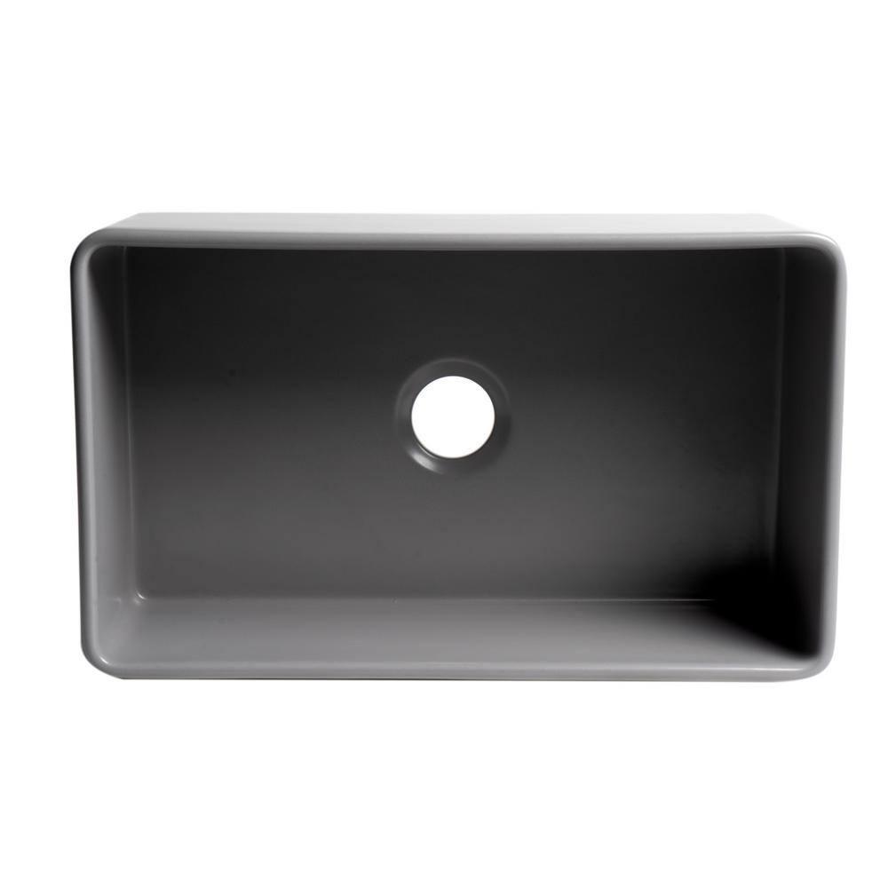 30'' L Farmhouse / Apron Single Bowl Fireclay Kitchen Sink