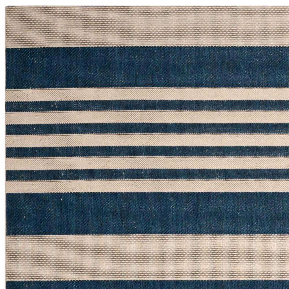 Courtyard CY6062 Power Loomed Indoor/Outdoor Area Rug - Navy/Beige - 8'9"x11'9" - Safavieh.