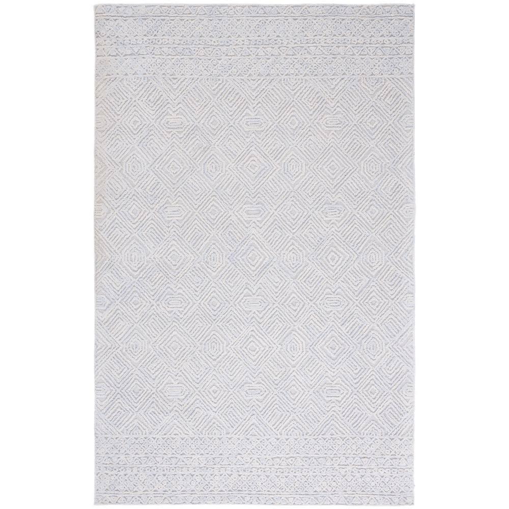 Textural TXT201 Hand Tufted Indoor Accent Rug - Grey/Ivory - 3'x5' - Safavieh