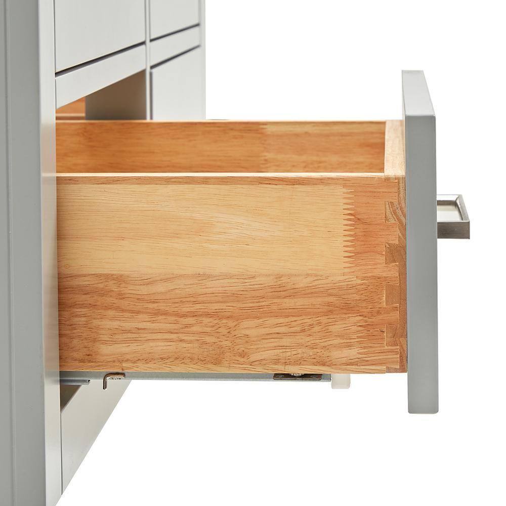 Ariel W042s-Bc Hutton 42" Single Wall Mounted Vanity Cabinet Only - Grey