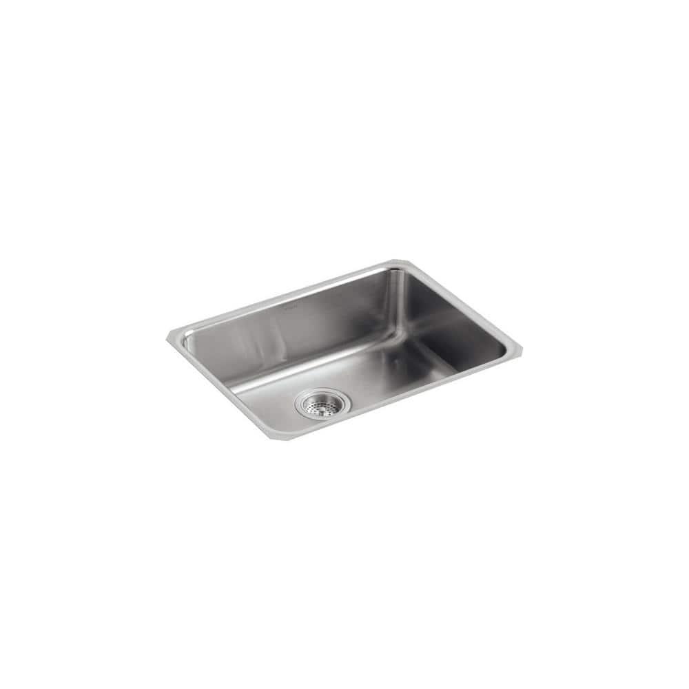 Undertone® 23" L x 17-1/2" W x 7-5/8" Extra-Large Squared Under-Mount Single-Bowl Kitchen Sink