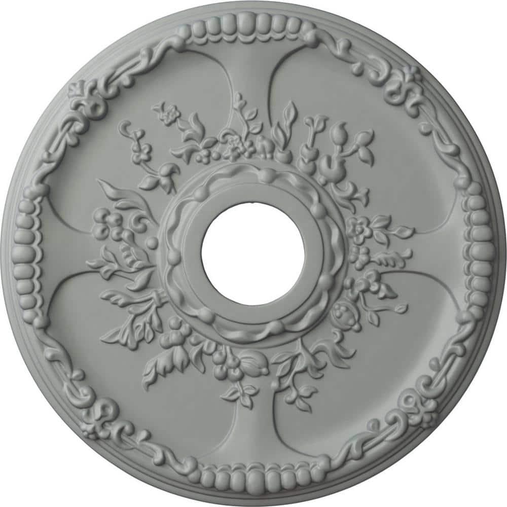 Ekena Millwork 18"OD x 3 1/2"ID x 1 3/8"P Antioch Ceiling Medallion (Fits Canopies up to 3 1/2")