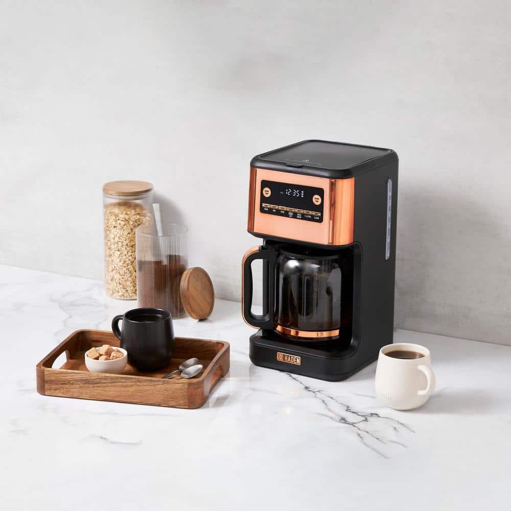 HADEN Generous Brew 14 Cup Digital Drip Coffee Maker with Control Settings