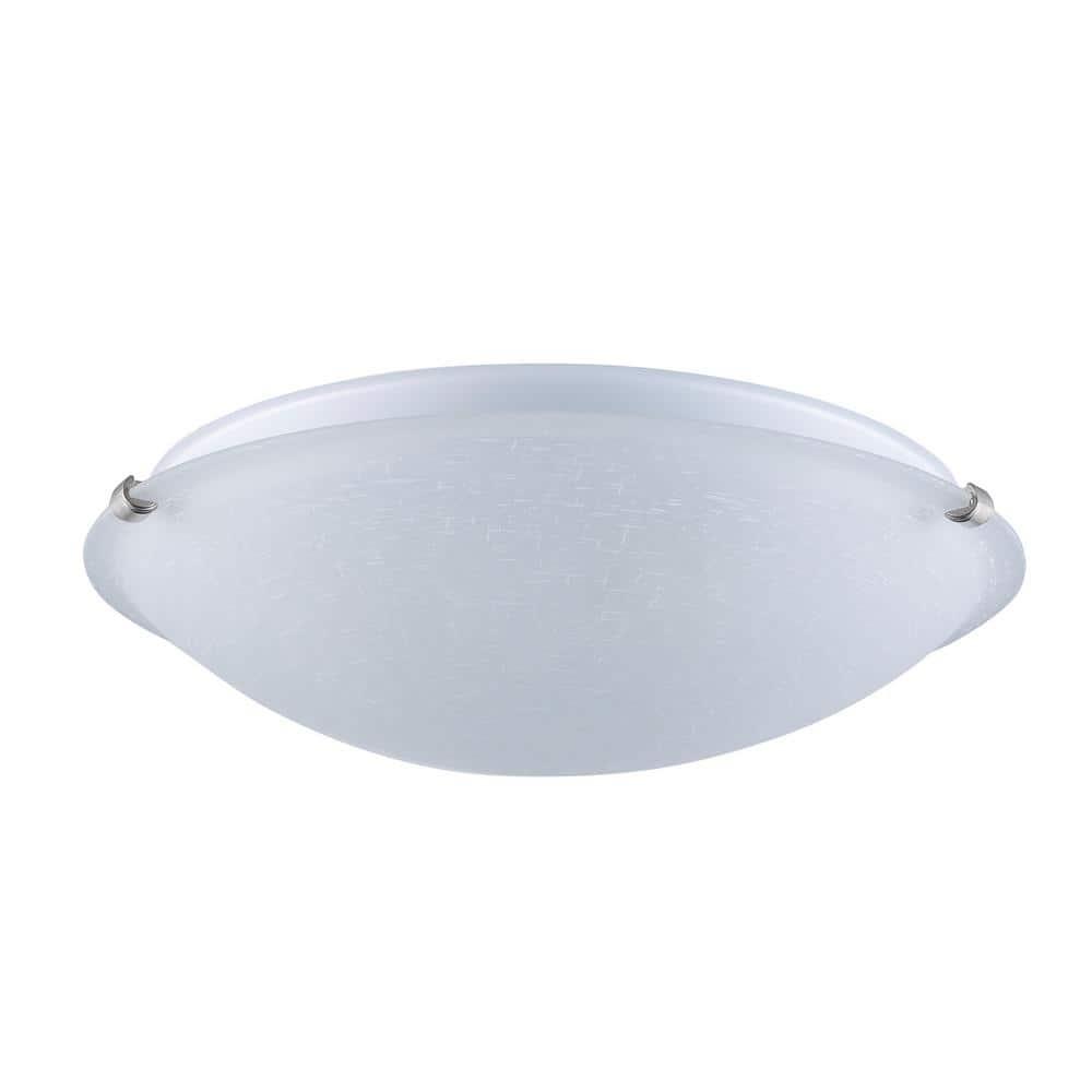 58601 BN-Trans Globe Lighting-Constellation - 16 Inch Three Light Flush Mount