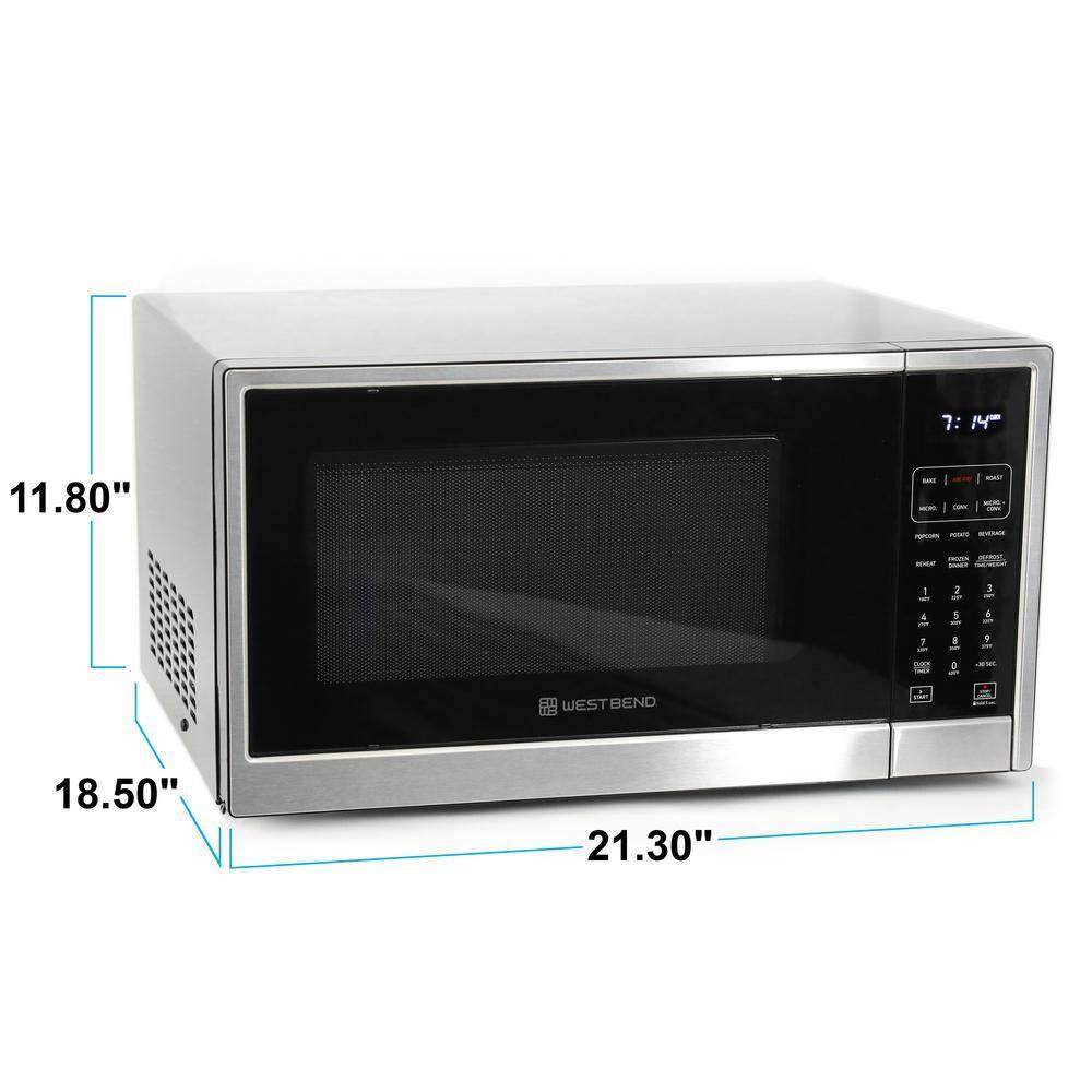 West Bend WBAF130K3S 3-in-1 Microwave Air Fry Convection Oven