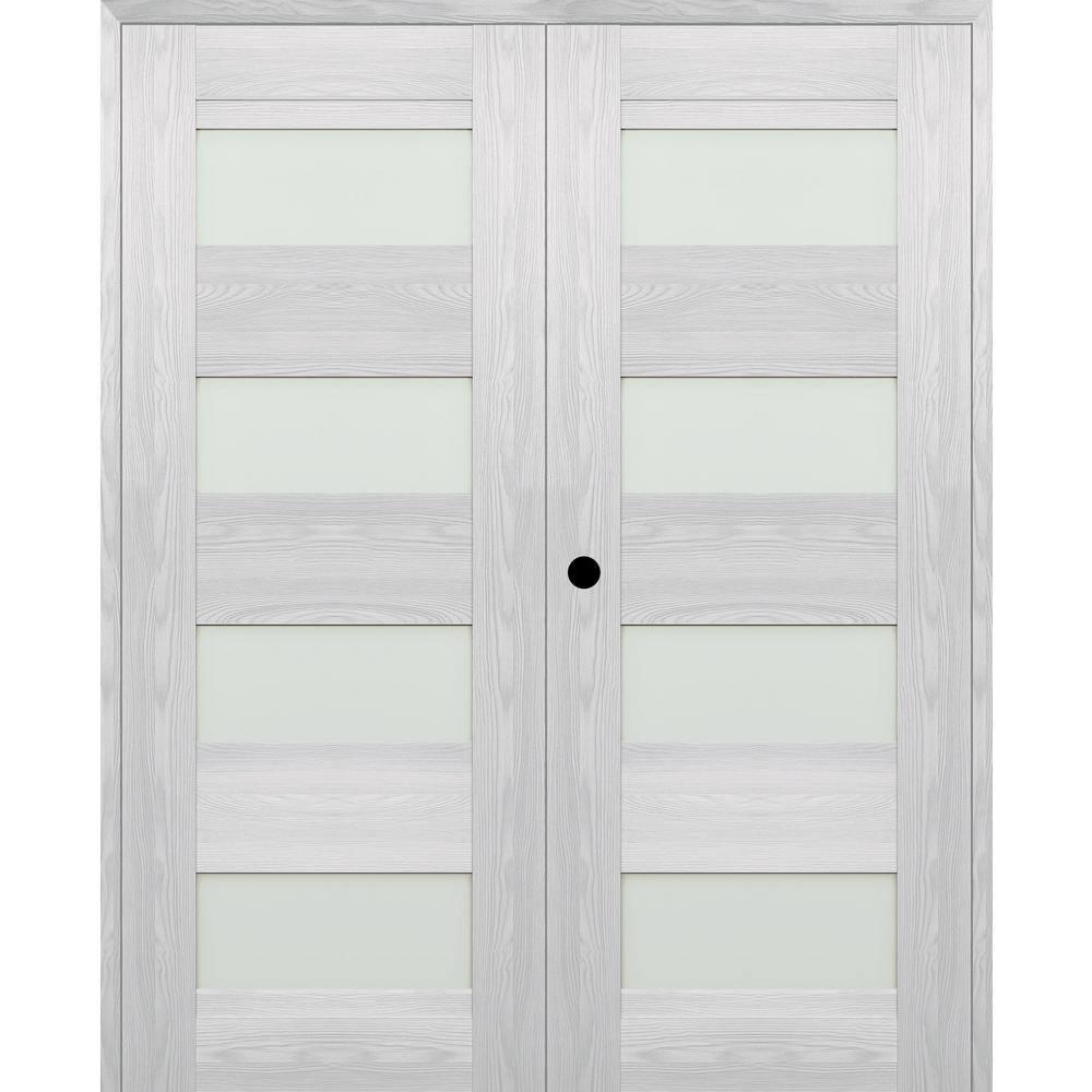 Belldinni Avon Solid + Manufactured Wood without Installation Hardware Kit Prehung Door