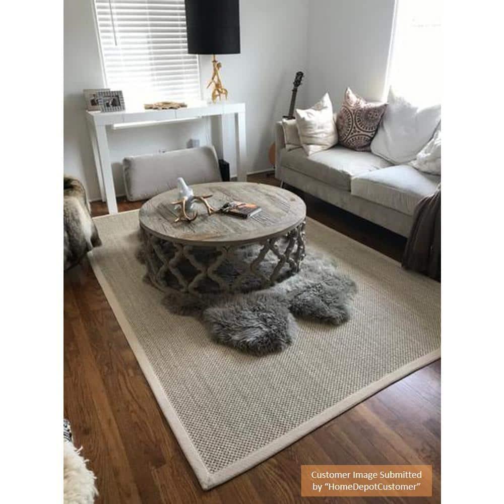 Natural Fiber NF143 Power Loomed Indoor Area Rug - Marble/Beige - 8'x10' - Safavieh