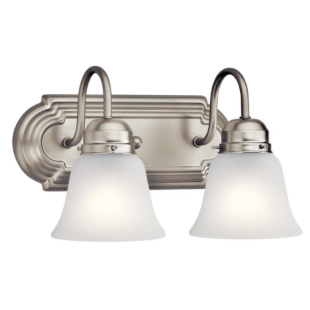 Kichler Lighting 2 - Light Vanity in  Brushed Nickel