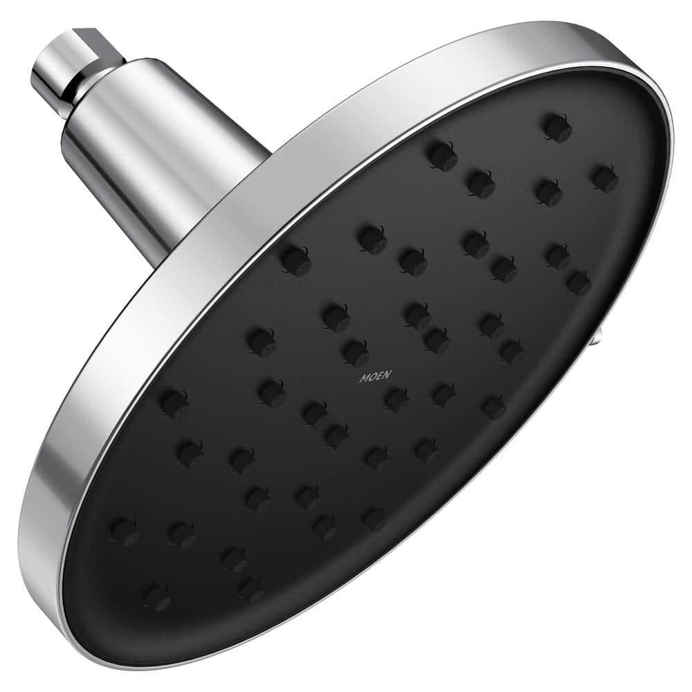 MOEN Verso Magnetix 8-Spray Patterns with 1.75 GPM 9 in. Wall Mount Fixed Shower Head in Chrome, Grey