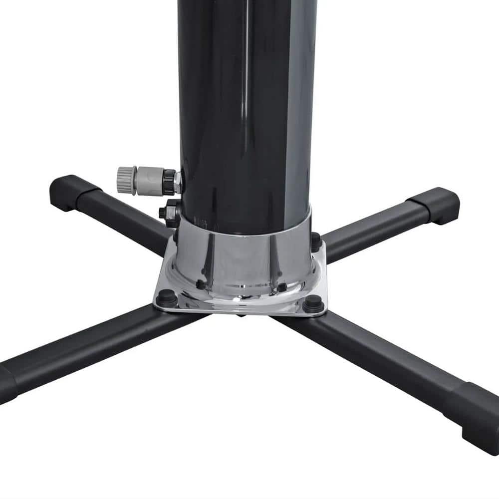 Bestway SolarFlow 9.2 Gallon Water Capacity Solar Heat Outdoor Shower with Adjustable Shower Head, Multiple Spray Settings and Quick Connector, Black