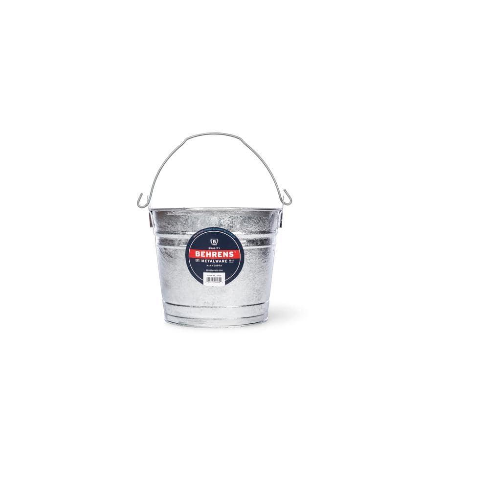 Behrens Metal Pail Galvanized 10 Qt