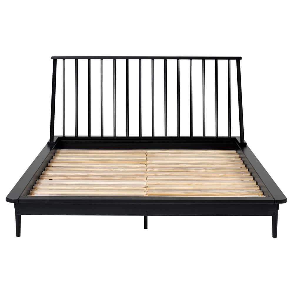 Henline Solid Wood Platform Spindle Bed