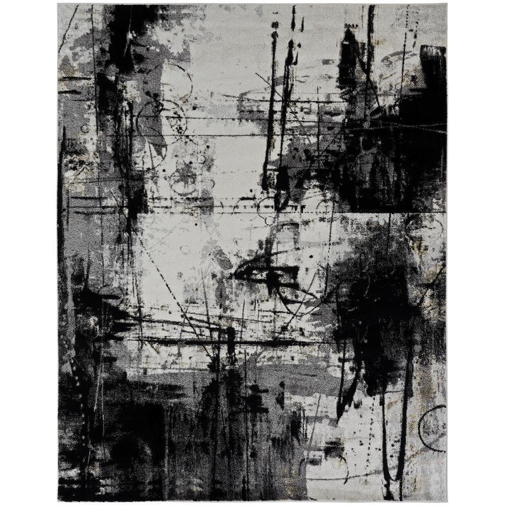 Black/Gray Area Rug