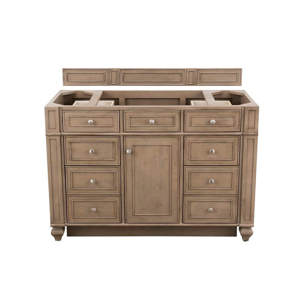 James Martin Vanities 157-V48 Bristol 48" Single Basin Hardwood Vanity Cabinet Only - Wood