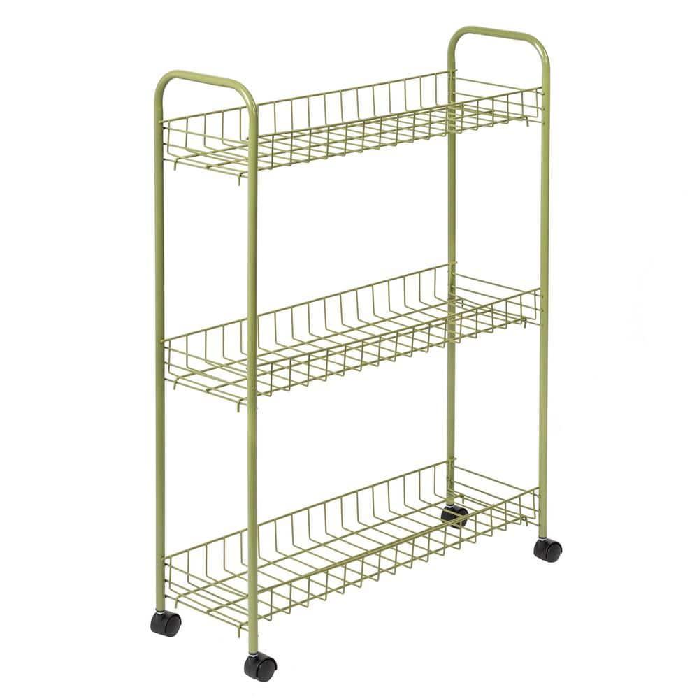 3-Tier Rolling Storage Cart