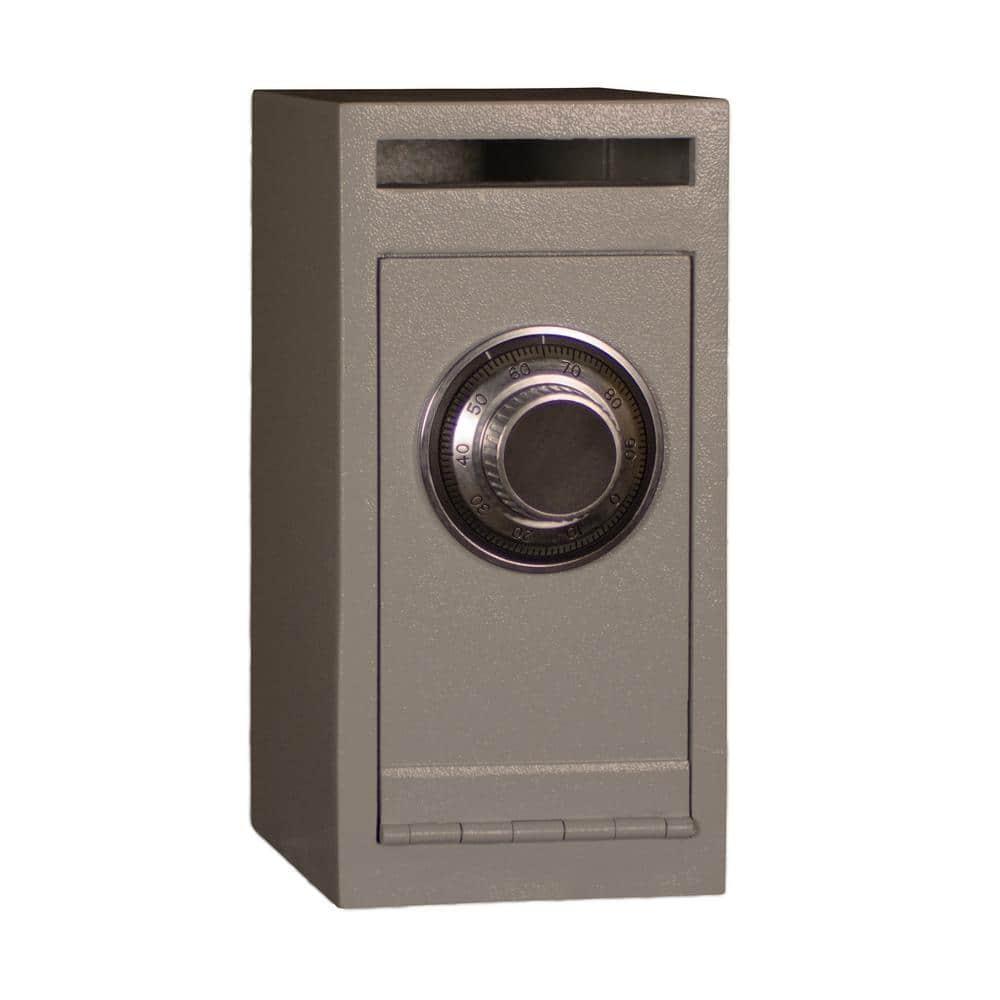 Tracker Safe DS120608-DLG Deposit Safe in Gray with Dial Lock
