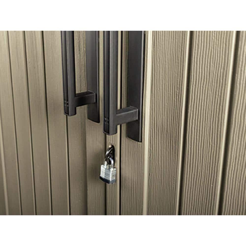 Rubbermaid Big Max 2 ft. 6 in. x 4 ft. 3 in. Large Vertical Resin Storage Shed