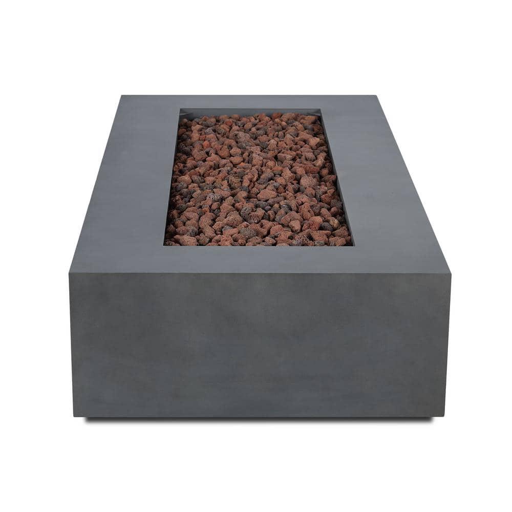 AEGEAN Propane / Natural Gas Outdoor Fire Pit Table