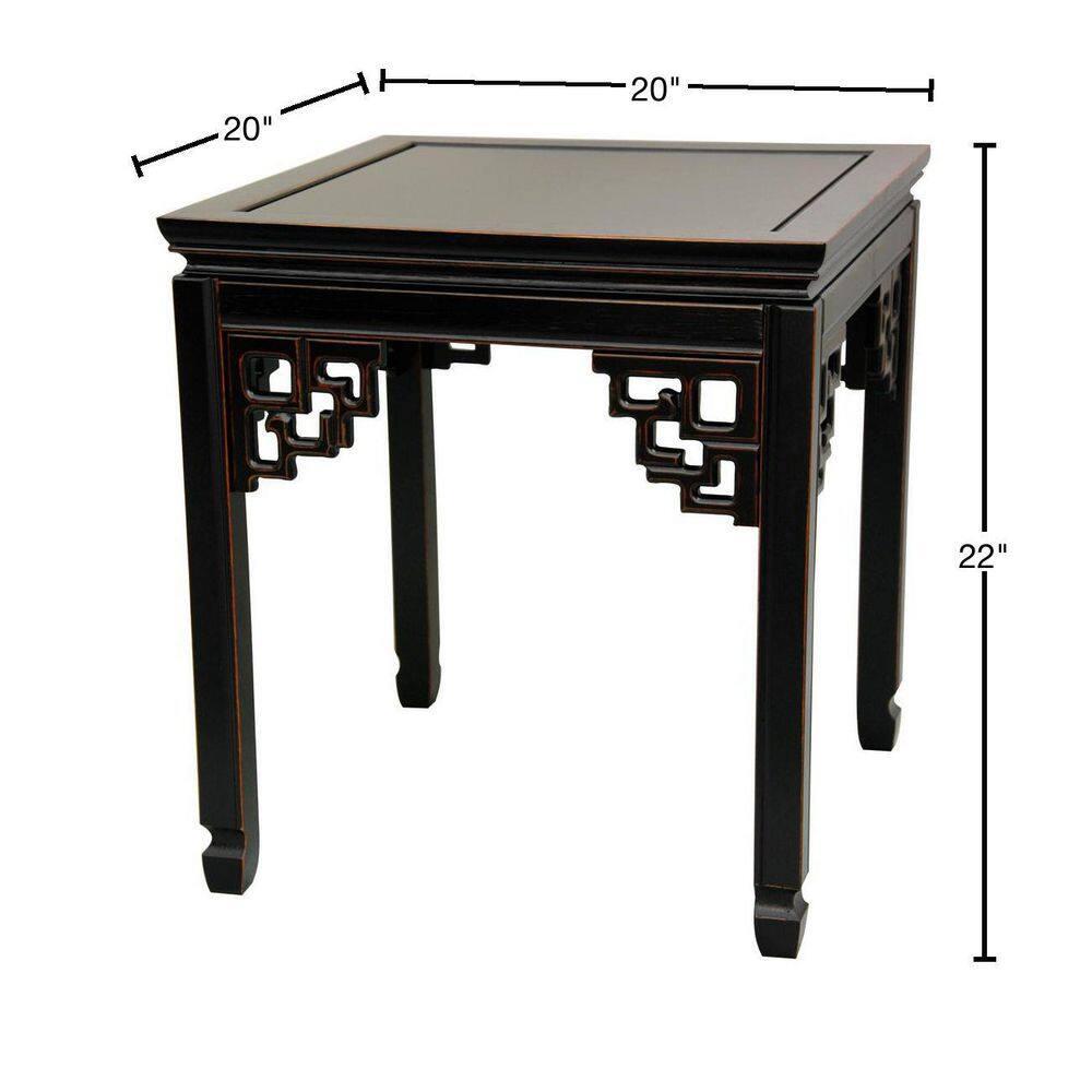 World Menagerie Lapathos Solid Wood End Table