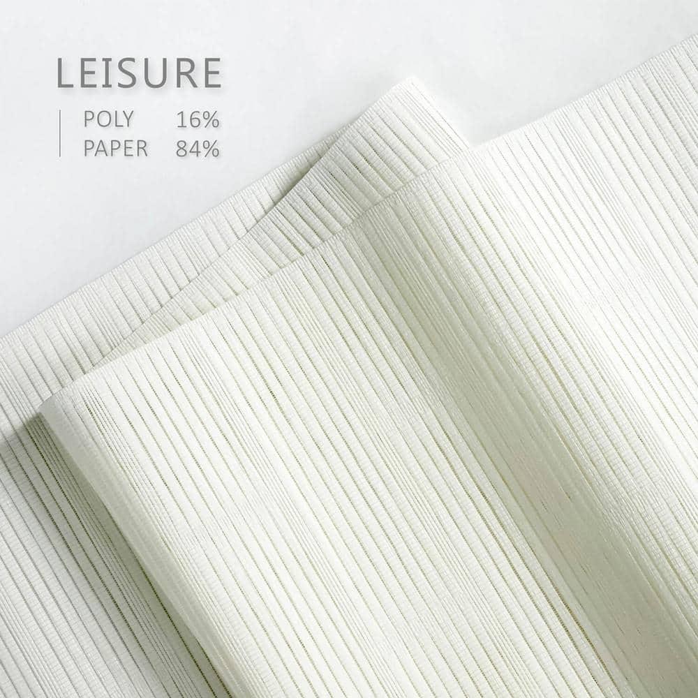 GoDear Design Adjustable Sliding Panel Track Blind 45.8"- 86" W x 96" H, Vertical Blinds, Semi-sheer, Leisure