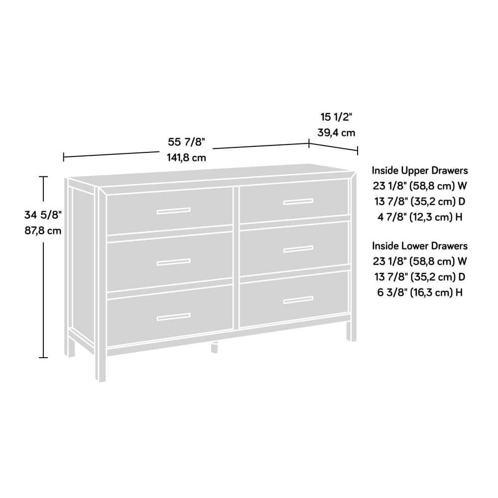 Oglesby 55.827'' W 6 - Drawer Dresser
