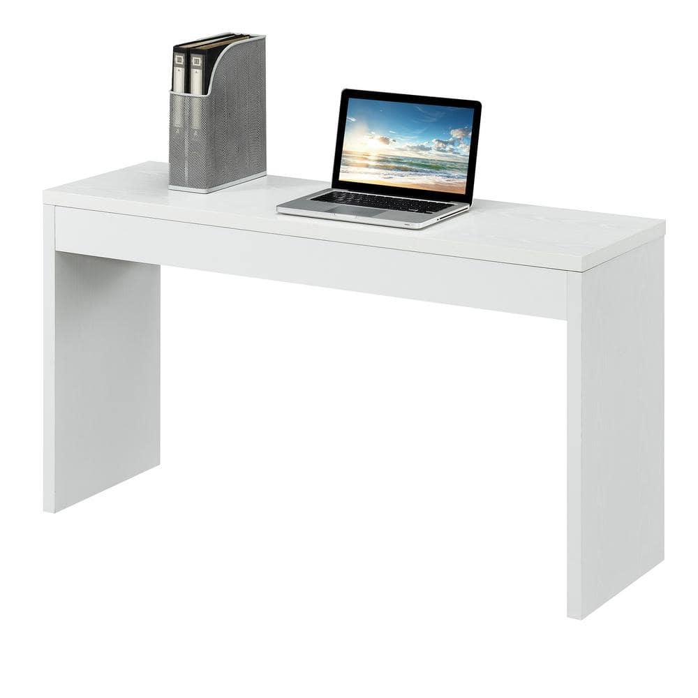 Convenience Concepts Northfield Wall Console in White Wood Finish