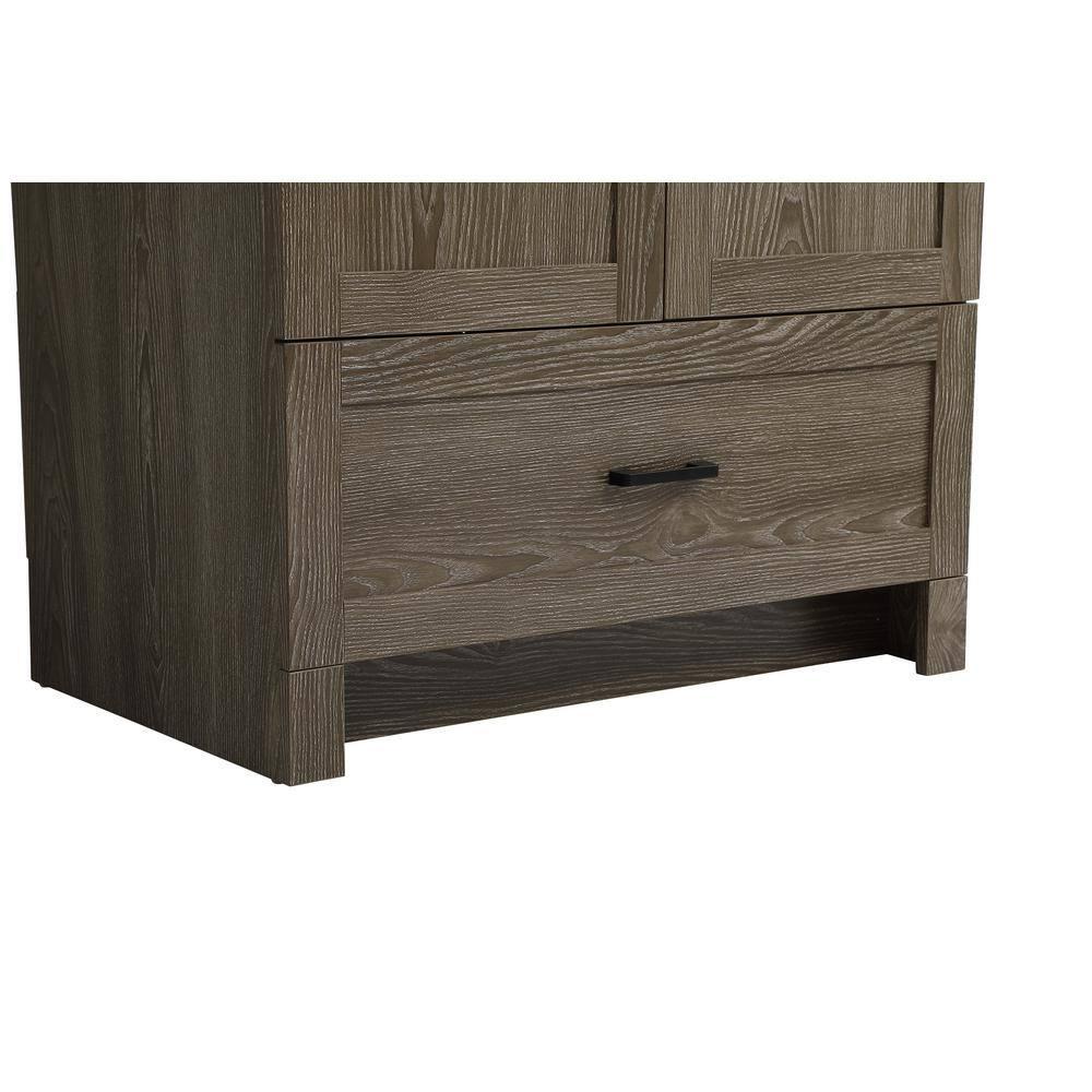 Elegant Kitchen and Bath Elegant Kitchen and Bath 30 Inch Single Bathroom Vanity with Backsplash