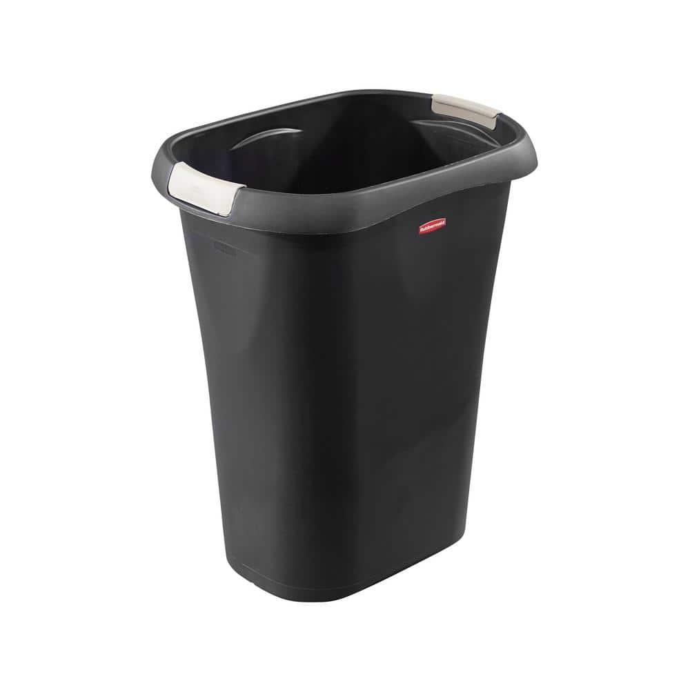 Rubbermaid Commercial Products Plastic Open Kitchen Trash Can - 8 Gallons