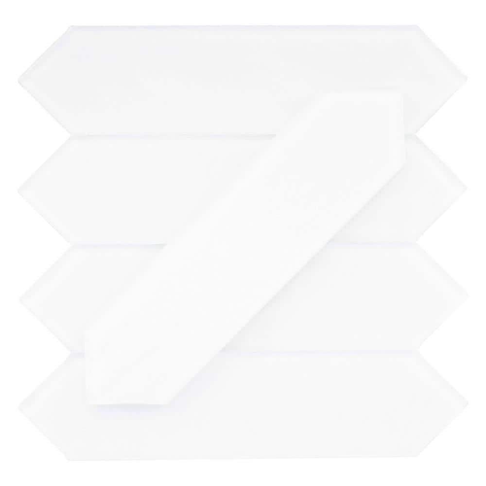 Ergo 3" x 11" Picket Glass Kitchen Backsplash, Bathroom, Shower, Pool, Wall and Floor Tile