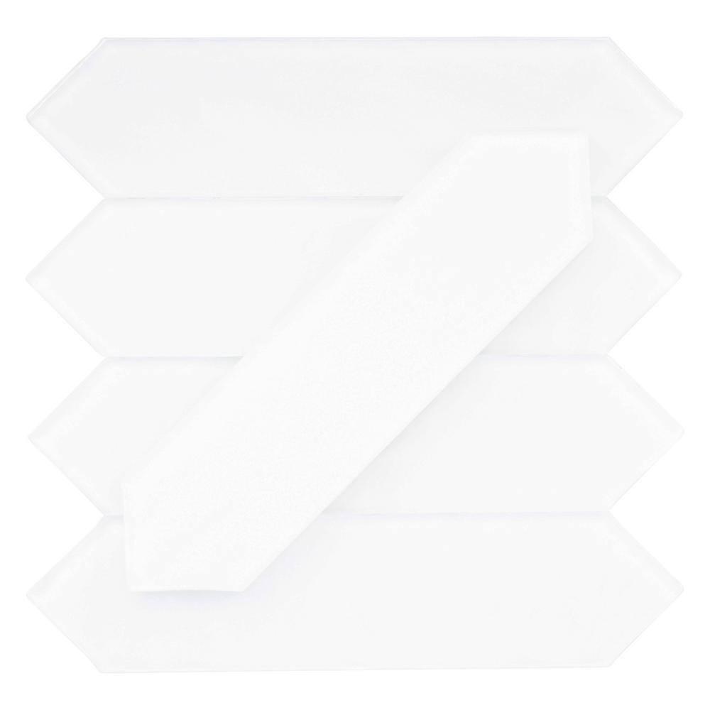 Ergo 3" x 11" Picket Glass Kitchen Backsplash, Bathroom, Shower, Pool, Wall and Floor Tile