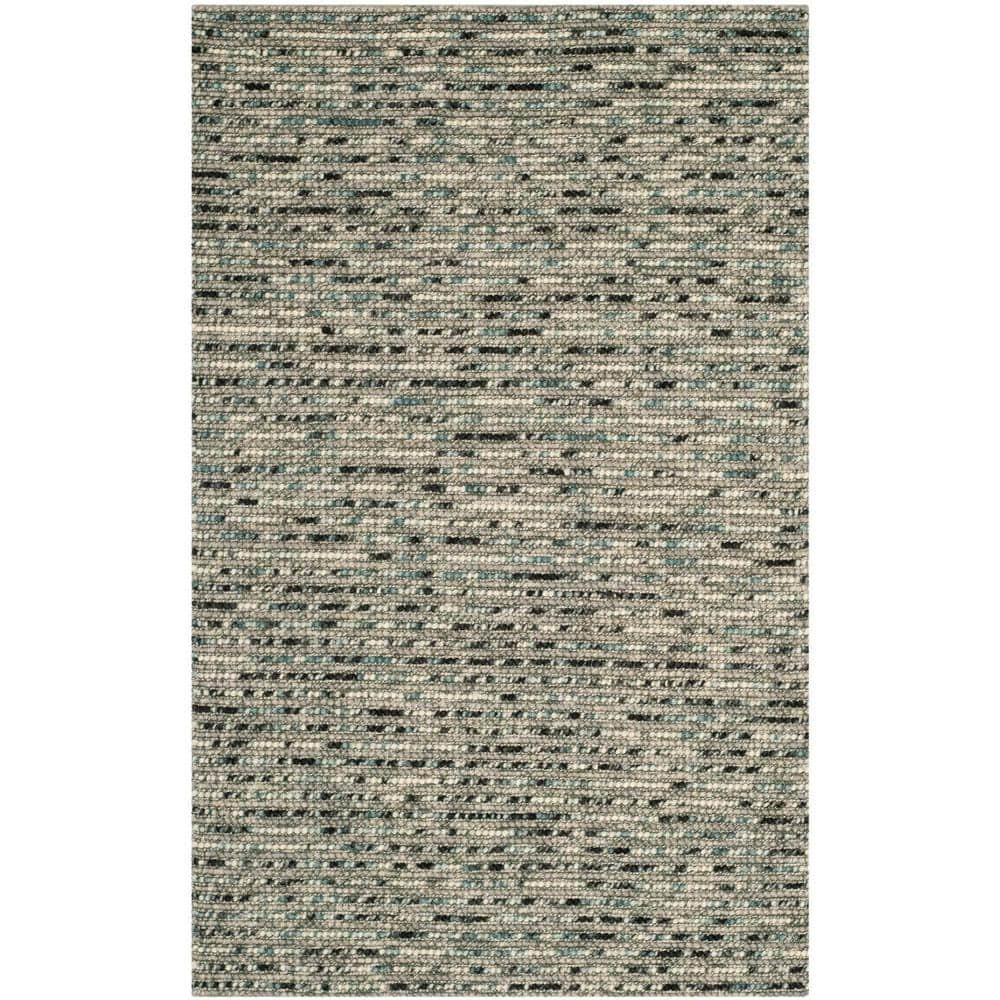 Bohemian BOH525 Hand Woven Area Rug - Grey/Multi - 6'x9' - Safavieh.
