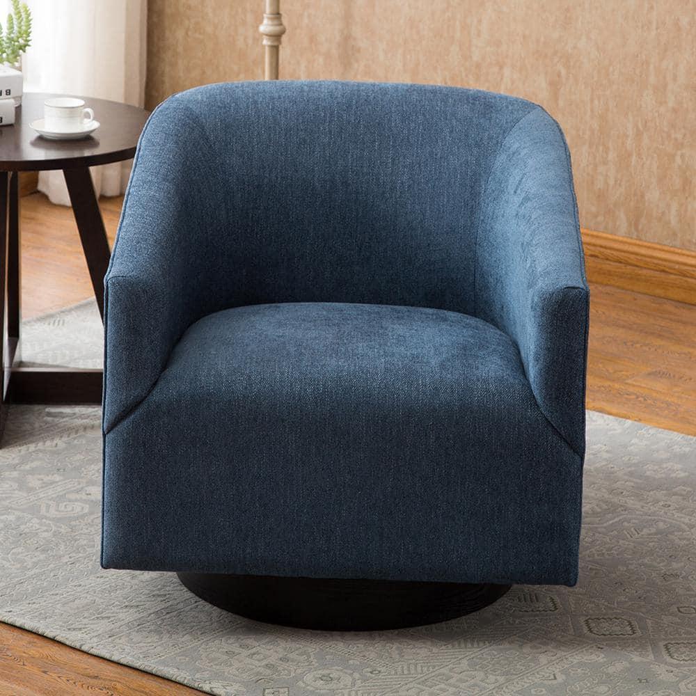 Donovan Upholstered Swivel Barrel Chair