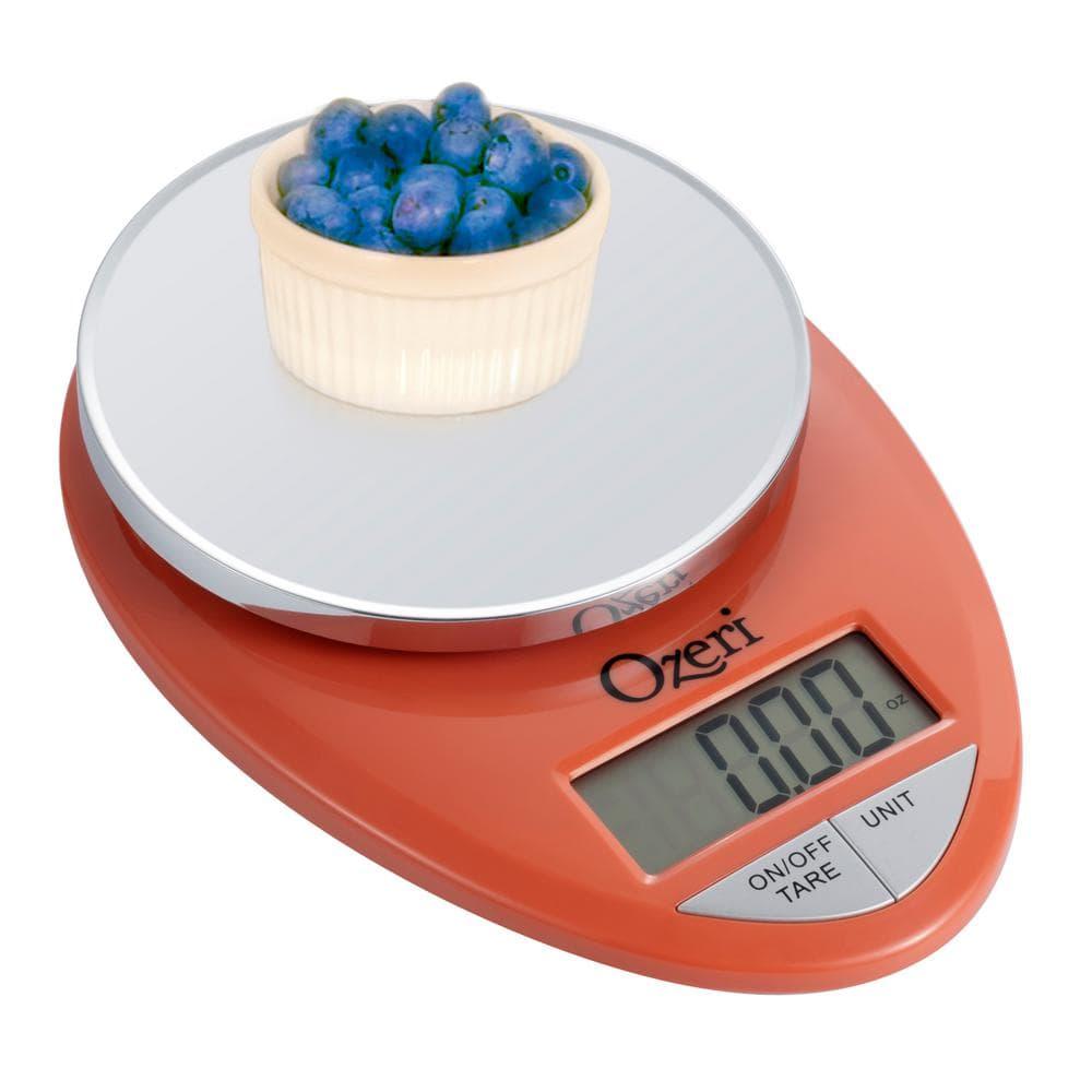 Ozeri Ozeri Pro Digital Kitchen Food Scale, 0.05 oz to 12 lbs (1 gram to 5.4 kg)