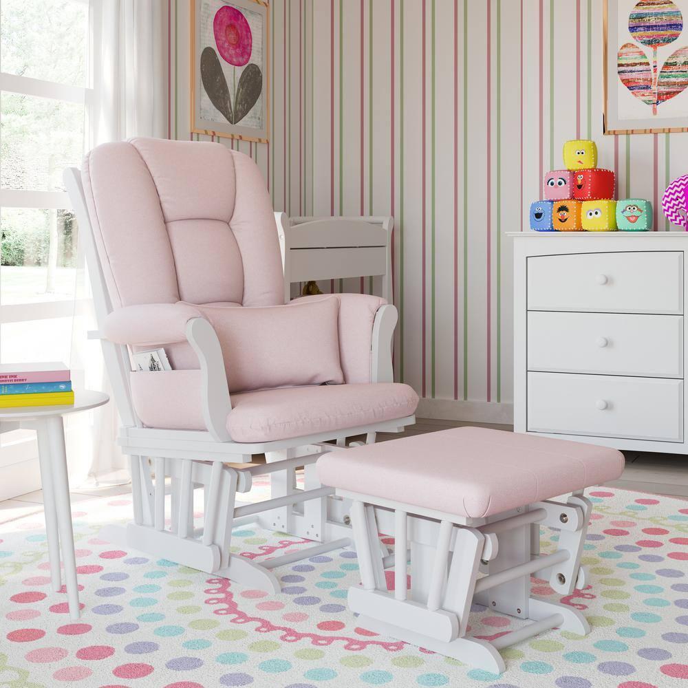 Tuscany Rocking Chair Glider with Ottoman