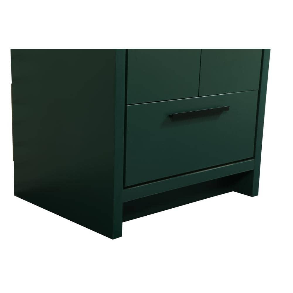 Wade Logan® Roman 24'' Single Bathroom Vanity with Engineered Marble Top