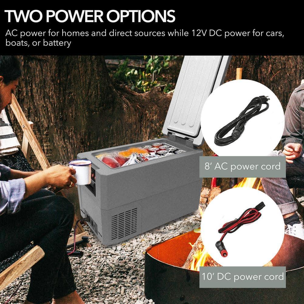 Whynter FMC-350XP Outdoor Living Whynter 34 Quart Compact Portable Freezer/Refrigerator with 12v DC Option