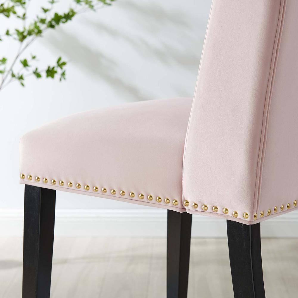 Modway Modway Baron Performance Velvet Dining Chairs - Set of 2