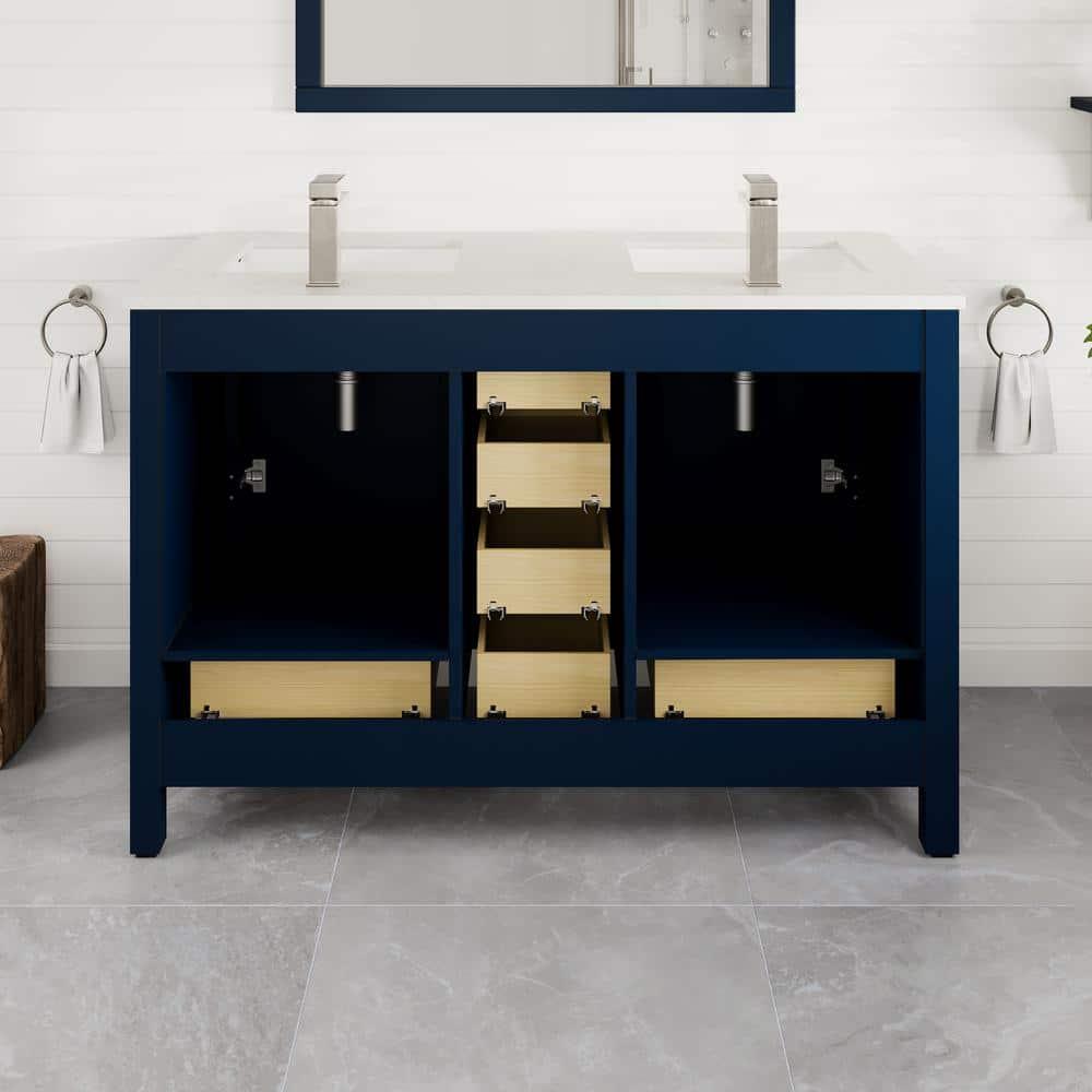 Eviva London 48" Double Bathroom Vanity Set