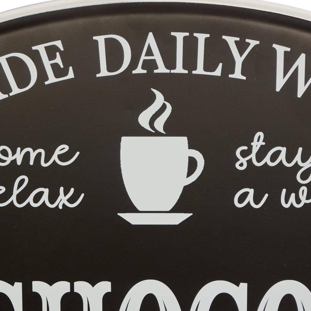 DecMode Black Metal Farmhouse Wall Decor